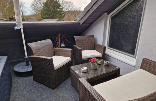 Moehnesee Appartement | Ferienwohnung, 68qm, 2 Schlafräume, max 4 Personen