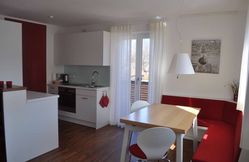 Mittenwald Appartement | Ferienwohnung Alpenglühen Komfortables Familien-apartment mit Herrlichem Blick