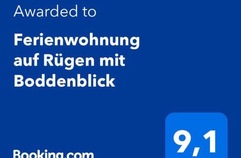 Gross Zicker Appartement | Ferienwohnung auf Rügen mit Boddenblick