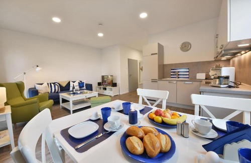 Ralswiek Appartement | Ferienwohnung Blaues Haus App 1 in Ralswiek