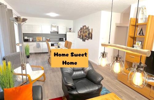 Papenburg Appartement | Ferienwohnung "Calypso" Papenburg Ebenerdig Terrasse Einbauküche Neubau 84 qm Free Wifi 2 Schlafzimmer