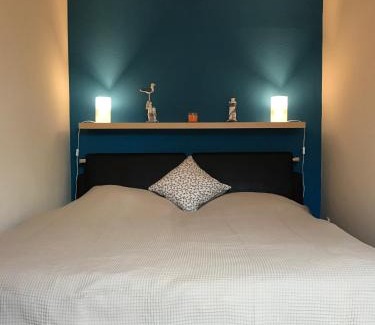 Borgerende Appartement | Ferienwohnung-Strandspaziergang, kleine Wohnung