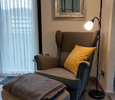 Bad Harzburg Appartement | Ferienwohnung Domicile chic mit Schwimmbad und Saunanutzung