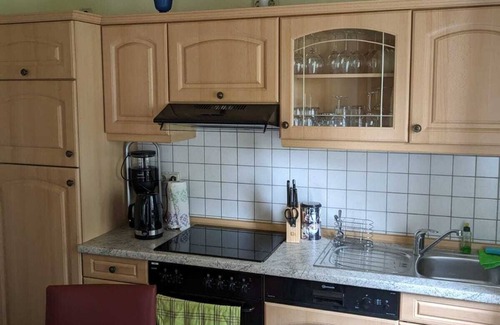 Neuenkirchen Appartement | Ferienwohnung Gartenblick auf Rügen, Ruhige Lage am Boddenhaustierfreundlich
