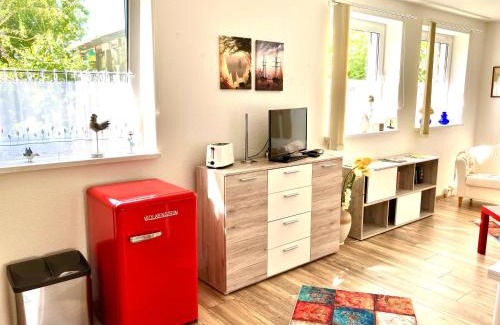 Fetten-Vorstadt Appartement | Ferienwohnung GreifZu Pröger
