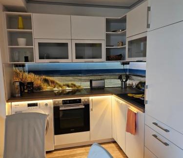 Kropeliner-Tor-Vorstadt Appartement | Ferienwohnung im Dachgeschoss mit Aufzug