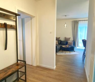Ost Appartement | Ferienwohnung Leipzig- Hirschfeld Apartments