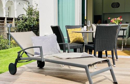 Binz Appartement | Ferienwohnung Luxus Sonnensuite in der Strandvilla Charlotte Binz
