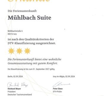 Isny im Allgaeu Appartement | Ferienwohnung "Mühlbach Suite"