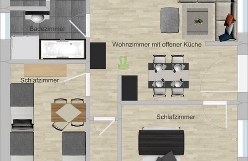 Mahlsdorf Appartement | Ferienwohnung Mahlsdorf