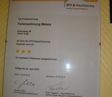 Polle Appartement | Ferienwohnung Mebes