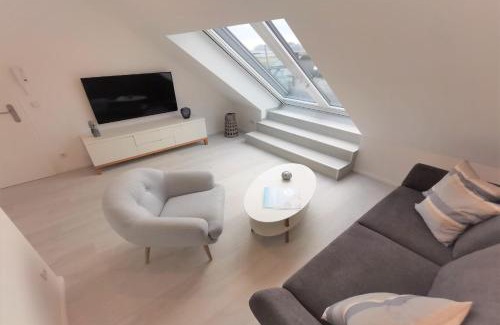 Gross Zicker Appartement | Ferienwohnung mit Dachterrasse und Meerblick - Haus Inselwind FeWo MEERwasser