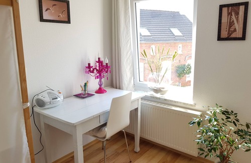 Toenning Appartement | Ferienwohnung "muschelkästchen OG" in Tönning für 2-3 Personen