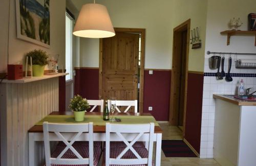 Blowatz Appartement | Ferienwohnung OG im roten Haus am Ostsee Radweg OVS 103