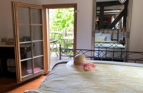 Langenberg Appartement | Ferienwohnung Rotes Fachwerkhaus
