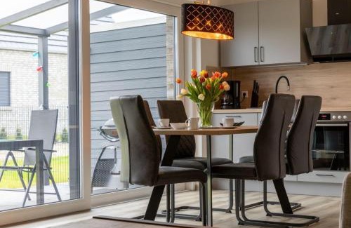 Barssel Appartement | Ferienwohnung Sonnenstrahl am Harkebrügger See mit Sauna