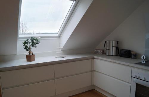 Ruderatshofen Appartement | Ferienwohnung unterm Dach mit Alpenblick