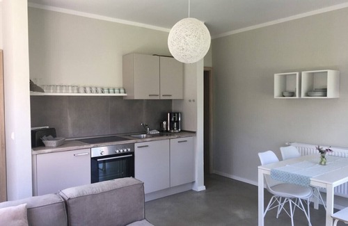 Saal Maison | Ferienwohnung V auf Hof Himmelgrün mit 49qm