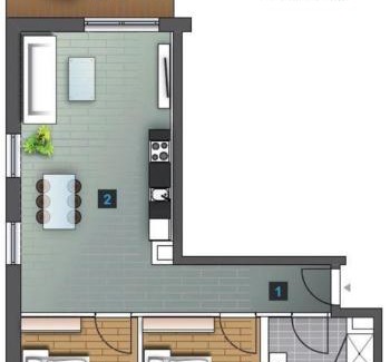 Alt Gaarz Appartement | Ferienwohnung Vellamo