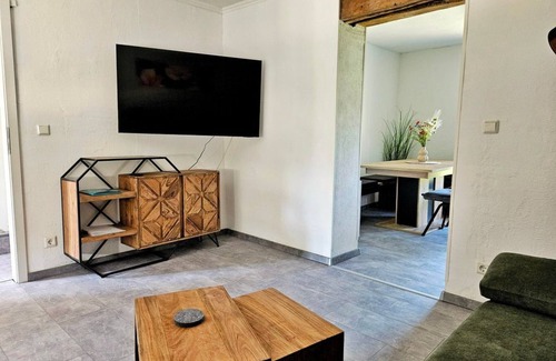 Oberthal Appartement | Ferienwohnung Waldblick - apartment/apartment, shower or bath, 2 bedrooms
