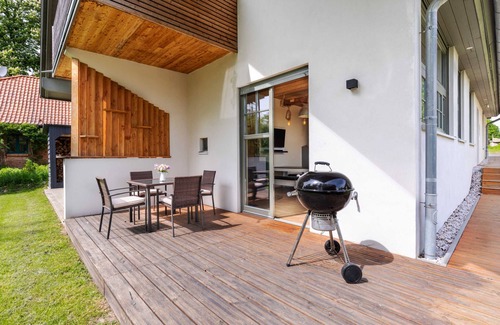 Steffenshagen Appartement | Ferienwohnungen Sonne und Mond Kombibuchung - Ferienhaus Sonne, Mond und Sterne bei Kühlungsborn OFC