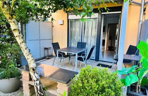 Langen Appartement | FeWo BEE61 * Langen EXKLUSIV für 4 Personen *Vollausstattung mit Küche* inklusive TERRASSE