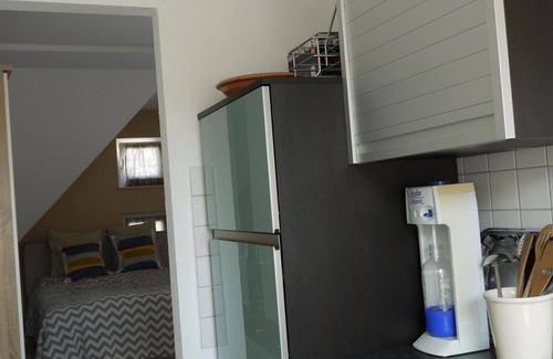 Neustadt an der Weinstrasse Appartement | Route des vins de Fewo Neustadt, sentier de l'Egypte - appartement, salle de bains, toilettes, parfait état