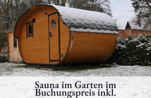Wendisch Rietz Appartement | Fewo Lake I Kamin I inkl Badefass I inkl Sauna I 2 Schlafzimmer