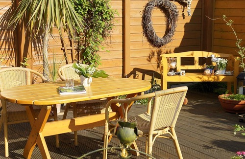 Luessow Appartement | Fewo Malcher - Stralsund - appartement avec terrasse