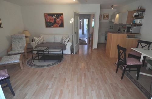 Niendorf Appartement | Ensoleillé, détendez-vous sur la terrasse sud