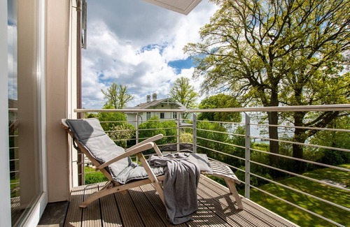 Sassnitz Appartement | FeWo Strandfrieden - Fireplace, Sauna, Sea View