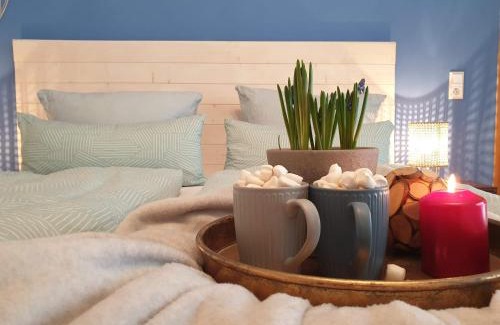 Bleiwasche Appartement | FeWo Winter in der Villa Waldrand mit zwei Balkonen