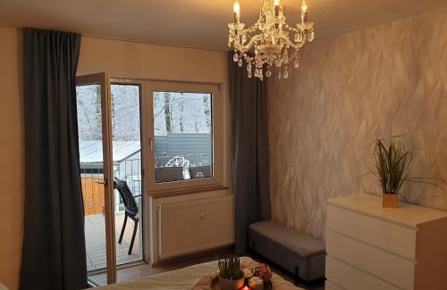 Bleiwasche Appartement | FeWo Winter in der Villa Waldrand mit zwei Balkonen