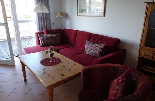 Wendisch Rietz Hôtel | FH „Pirat Wasserterrasse“ 75m², 4+2 Pers. im Marinapark Scharmützelsee, Sauna, Whirlpool, Kamin