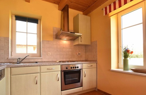Rerik Appartement | FH3 / Maison de vacances 3 pièces avec cheminée (53m², max 4 + 1 pers.) - Ferme de vacances familiale *** Ostseeland Rerik
