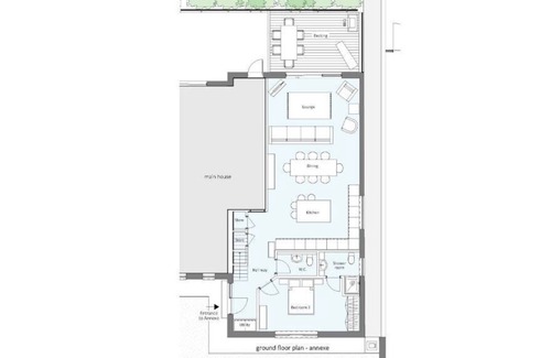 Saint Clement Maison | Field View, whole annexe