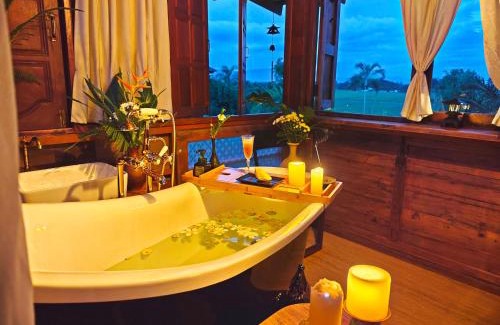 Rim Nuea Lit Et Petit-Déjeuner | Fieldlight & Pool Villa private pool云上稻影