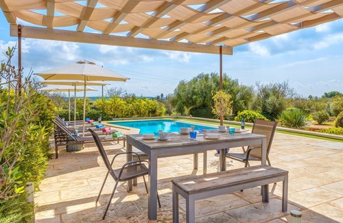 Ses Salines Villa | Finca "Can Xesquet Morell" avec Wi-Fi, climatisation, terrasse et piscine