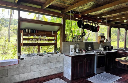 Sierpe Maison | ALL-INCLUSIVE-BOAT, HORSES and TOURS - Oasis familiale dans un domaine privé de 25 hectares à OSA