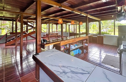 Sierpe Maison | ALL-INCLUSIVE-BOAT, HORSES and TOURS - Oasis familiale dans un domaine privé de 25 hectares à OSA