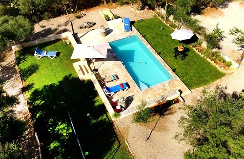 Sineu Villa | FINCA RUSTICA SINEU À 1 KM DE LA PISCINE PRIVÉE SINEU IDEAL FAMILIES JACUZZI