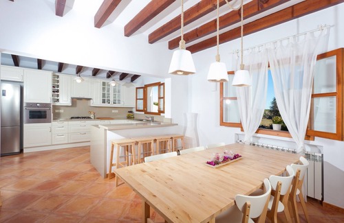 Manacor Cottage | Finca-Villa Son Drach, grande piscine privée 12x4m, wifi, barbecue, 2 km plages