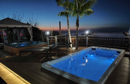 Las Cuevas Chalet De Ski | Finca Vistas al Teide, avec piscine et jacuzzi privé, Wifi et TV Sat