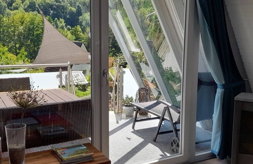 Leinsweiler Maison | Findling House - Holiday home, shower, WC, 2 bedrooms