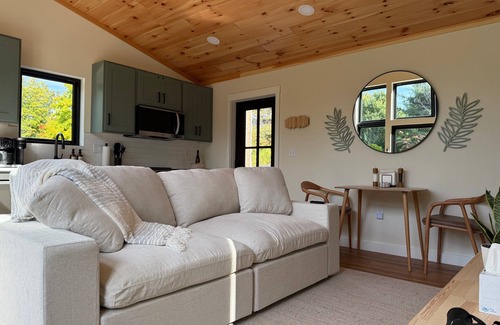 Alpine Cabine | Finger Lakes Luxury Couples Retreat with Sauna, Hot tub and Cold Plunge