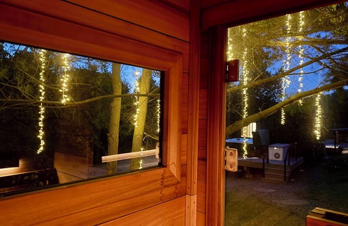 Alpine Cabine | Finger Lakes Luxury Couples Retreat with Sauna, Hot tub and Cold Plunge