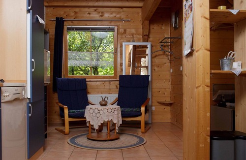 Hofstatten Maison | Finnish LUXURY log cabin (house 1) in the nature park "Pfälzer Wald" (500 meters high)