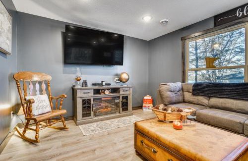 Zimmerman Maison | Fire Pit and Dock Lakefront Cabin in Zimmerman!