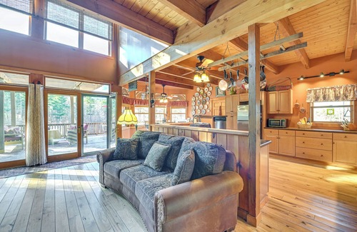Round Top Maison | Fire Pits, Deck & Views: Catskills Home!
