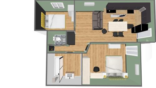 Bascule - Oratoire Appartement | First flight Colomiers - à 8 mn de l'aéroport- Proche Airbus - 6 voyageurs